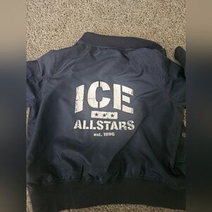 Navy Blue Bomber Jacket